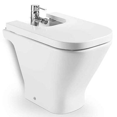 Bidê com 1 Furo para Monocomando com Ladrão Gap BRANCO - A357474000 - ROCA