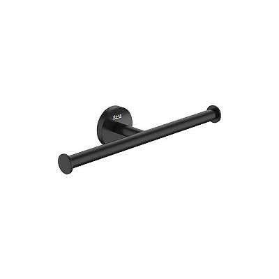 Papeleira Dupla Hotels Round MATTE BLACK - A817583C40 - ROCA