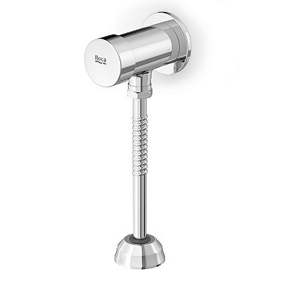 VALVULA PARA MICTORIO DE PAREDE COM FECHAMENTO AUTOMATICO FLUENT CROMADO - A5A9B24C0C - ROCA