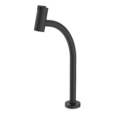 Torneira de Mesa para Banheiro New Singles PRETO MATTE - A5A377FNBB - ROCA