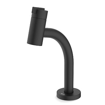 TORNEIRA LAVATÓRIO MESA BICA BAIXA NEW SINGLES MATTE BLACK - A5A427FNBB - ROCA