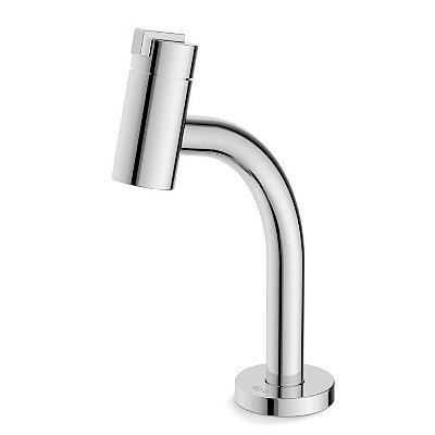 Torneira para Lavatório de Mesa Bica Baixa New Singles CROMADO - A5A427FC0B - ROCA