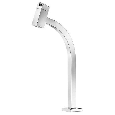 TORNEIRA PARA LAVATORIO DE MESA BICA ALTA SINGLES ONE SQUARE CROMADO - B5A3A21C0B - ROCA