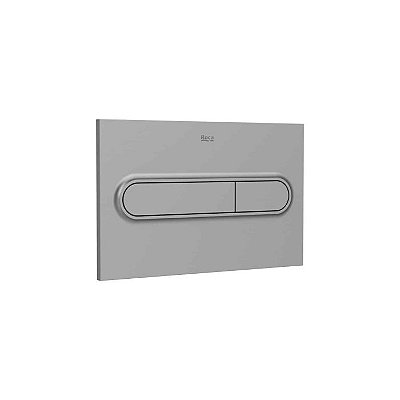 Placa de acionamento N PL1 3/6 litros GREY LACQUERED - A890195002 - ROCA