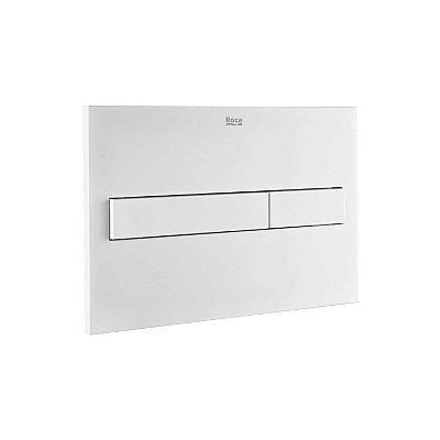 Placa de acionamento N PL7 3/6 litros BRANCO MATTE - A890188207 - ROCA