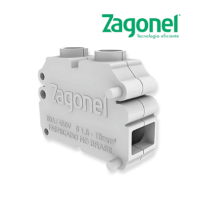 Conector Eletrico Torneira Modular Cabo 1,5 Até 10mm 50a