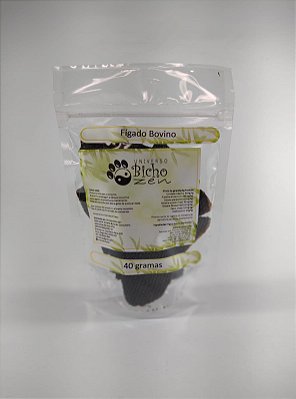 Petisco para Cachorro Natural Fígado Bovino Desidratado | Universo Bicho Zen