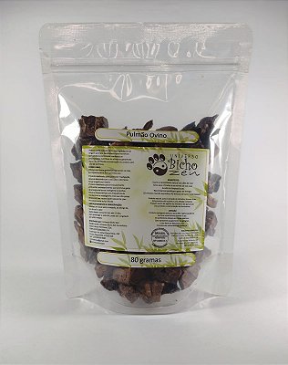 Petisco para Cachorro Natural Pulmão Ovino | Universo Bicho Zen