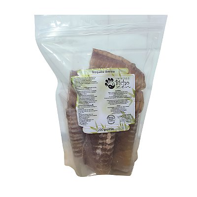 Petisco Mastigável para Cachorro Traqueia Bovina Natural Desidratada | Universo Bicho Zen
