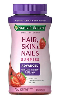 Nature´s Bounty - Vitamina Hair, Skin & Nails - 140 gomas