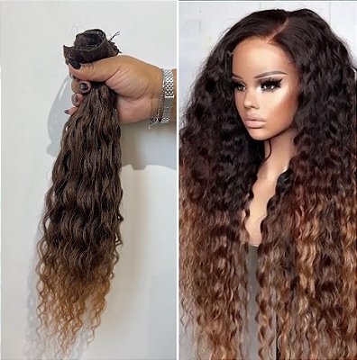 Fibra RUSSA  65cm  Cacho 3  100g  Cor T2_30