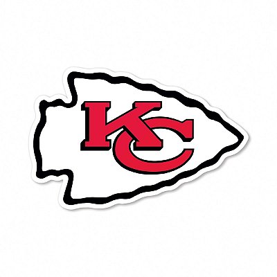 Placa Decorativa Licenciada NFL - Kansas City Chiefs
