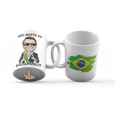 Caneca Cerâmica - Não gosta do Bolsonaro?