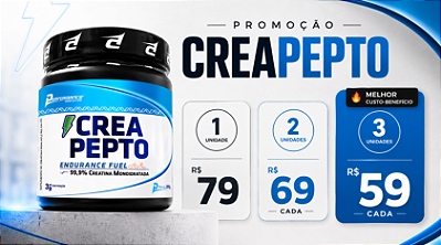promoção creatina