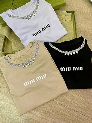 Camiseta miu miu