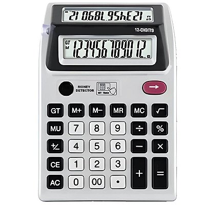 CALCULADORA MESA 12 DIG VISOR DUPLO 3088Y
