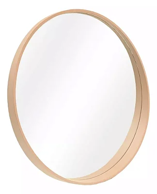 Espelho Mantonva 80cm - Redondo Estilo Escandinavo - Moramo