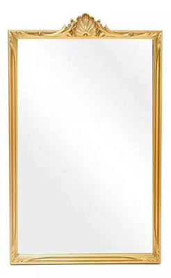 Espelho Aosta 75x120cm Clássico Provençal Estilo Vitoriano - Moramo