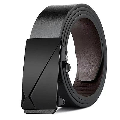 Cinto Luxo de Couro Basic - Fivela Automática