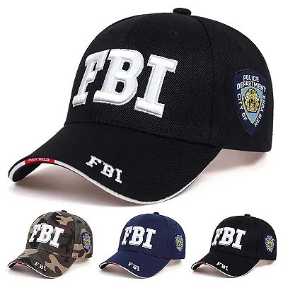 Boné FBI - Federal Bureau of Investigation