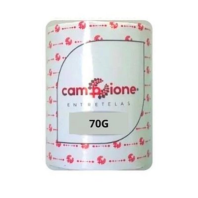 Kit 2 Entretelas 30cm x 100m gramatura 70 rasgo fácil