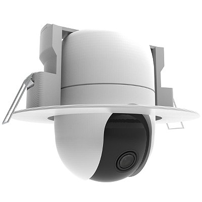 Suporte Embutir Teto Branco Câmera Intelbras IM4 C Mibo 360°