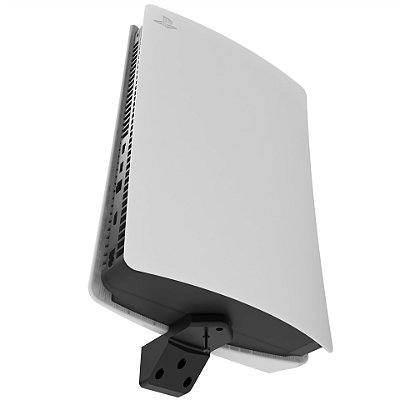 Suporte Parede Preto PS5 Universal Mídia Física ou Digital