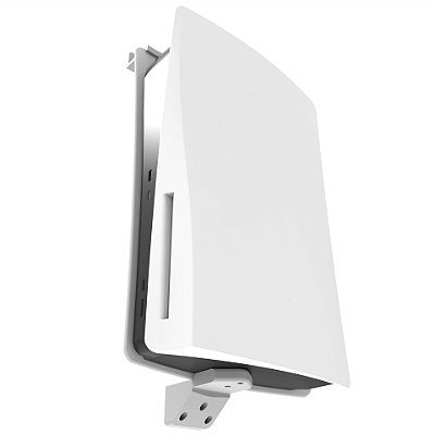 Suporte Parede Branco PS5 Universal Mídia Física ou Digital