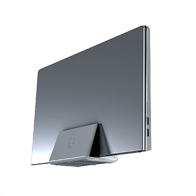 Suporte Branco Base p/ Notebook Fechado Monitor L20 2 cm