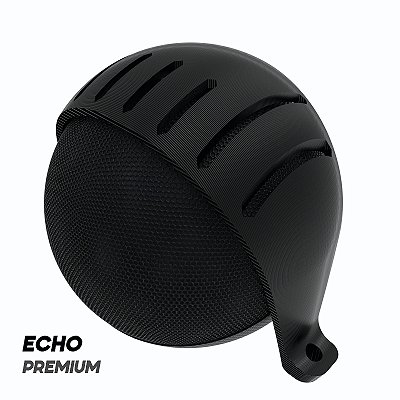 Suporte Antifurto Preto Alexa Echo 4ª Geração Mesa ou Parede