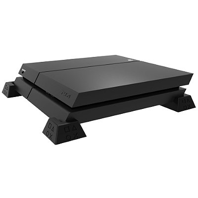Suporte Pezinho Base Horizontal Preto p/ PlayStation 4 PS4