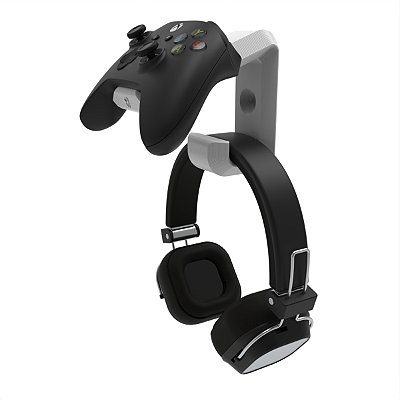 Suporte Parede Headset e Controle Xbox ou PlayStation