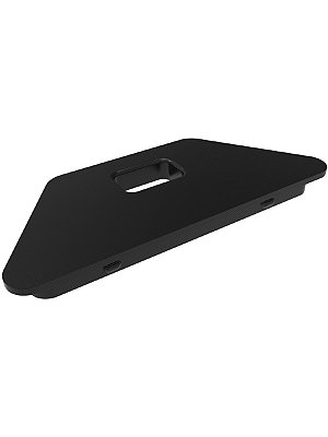 Tampa Substituta Preto p/ Apoio de Celular VW Gol G7 Voyage