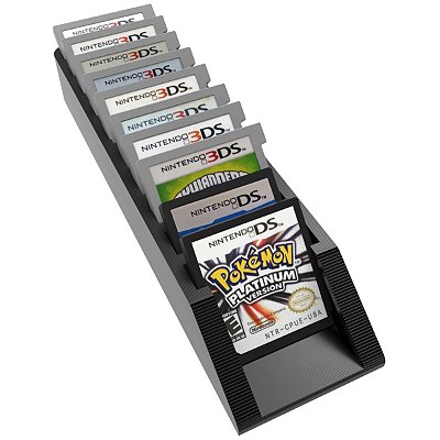 Suporte Organizador de Jogos p/ Nintendo 3DS - 10 Jogos