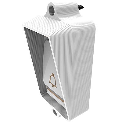 Case AntiVandalismo Branco p/ Campainha Home Goods BMAX BM-603