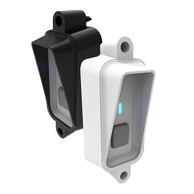 Case AntiVandalismo Branco p/ Campainha Intelbras CIB 101