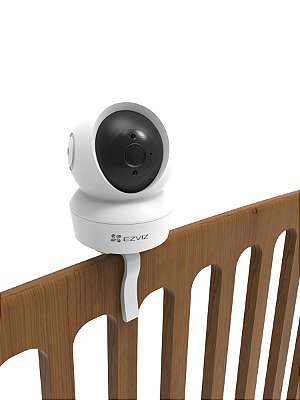 Suporte Presilha Branco p/ Berço Câmera Wi-Fi Ezviz CS-C6N