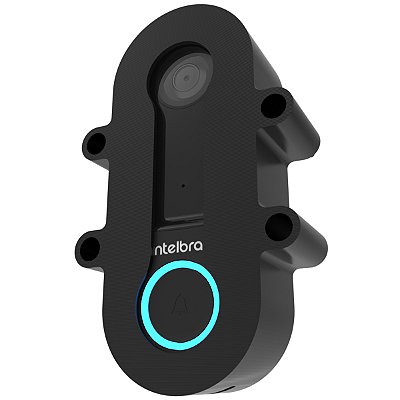 Case AntiVandalismo Preto p/ Campainha Intelbras Allo W3