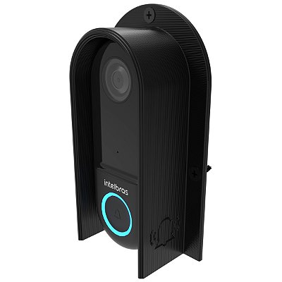 Case Protetor Chuva Branco Vídeo Porteiro Allo W3 Intelbras