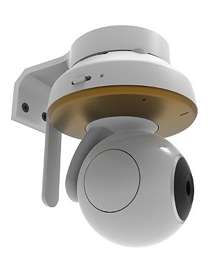 Suporte Parede Branco 360º p/ Babá Eletrônica Motorola VM855