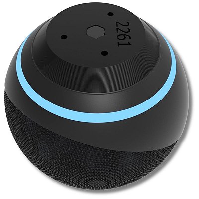 Suporte Teto & Parede Preto p/ Alexa Echo 4 Premium