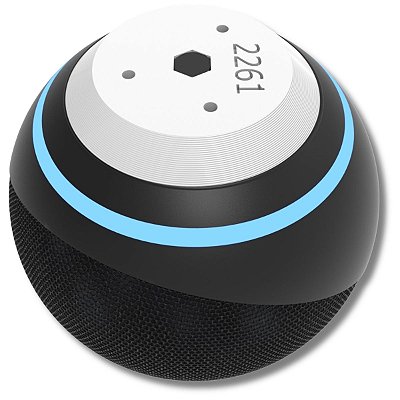 Suporte Teto & Parede Branco p/ Alexa Echo 4 Premium