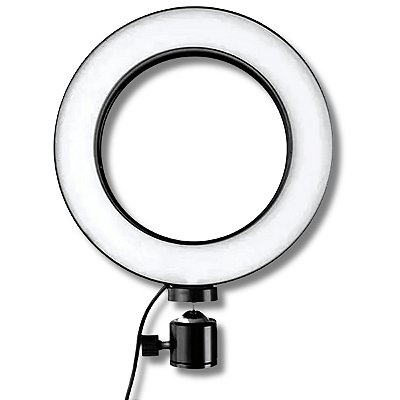 Ring Light Iluminador LED de 10 Polegadas 26 cm Para Celular