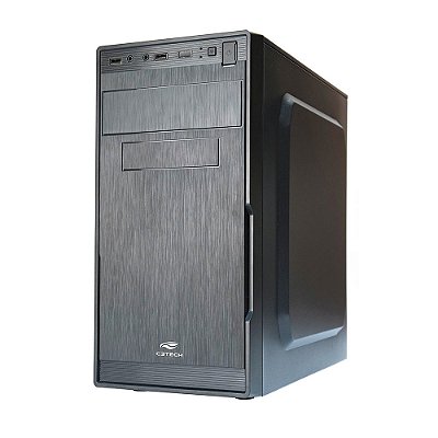 Gabinete Micro-ATX MT-23V2BK Com Fonte 200W C3Tech Preto