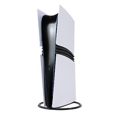 Suporte Base Vertical Mesa Preto Compatível Playstation 5 Ps5 Slim