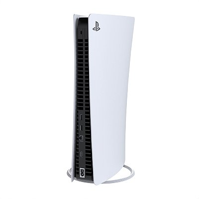 Suporte Base Vertical Mesa Branco Compatível Playstation 5 Ps5 e Ps5 Slim