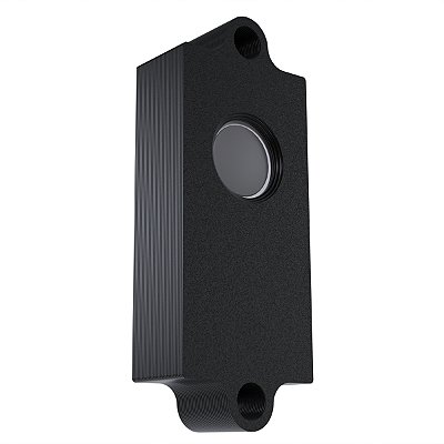 Protetor Antivandalismo E Furto Preto P/ Campainha Elsys Esa-ts001 - Modelo Fechado