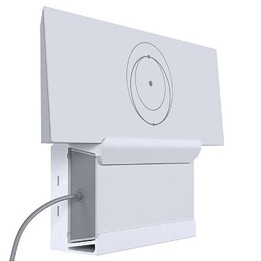 Suporte de Parede Branco Compatível com Modem Roteador Wi-Fi e Fonte Starlink 3ª Geração