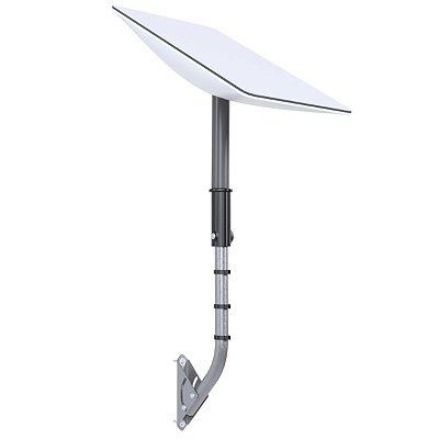 Suporte de Parede Articulado Compatível com Antena de Internet Starlink 2ª Geração