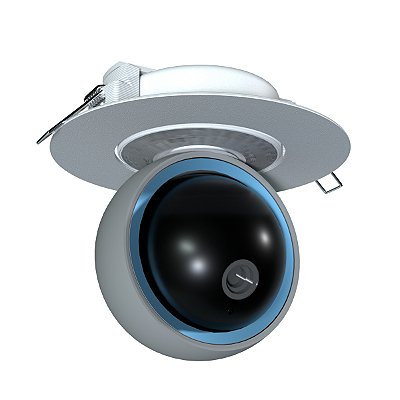 Suporte Embutir No Teto P/ Câmera Wi-fi Nova Digital Cs360-b